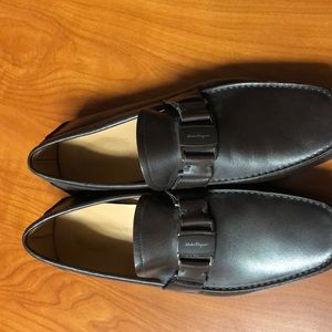 Salvatore ferragamo brown shoes